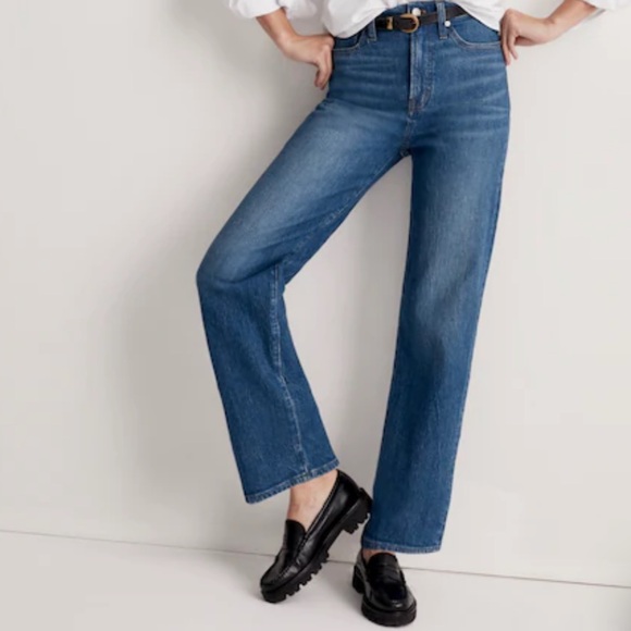 Madewell Denim - Madewell The Perfect Vintage Wide Leg Jeans Sz 25